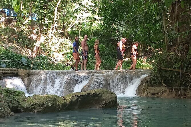 Custom COMBO to Mystic Mountain, Dunns River Falls & Blue Hole - Stop 2: Dunn’s River Falls and Park—the iconic river-meets-sea climb