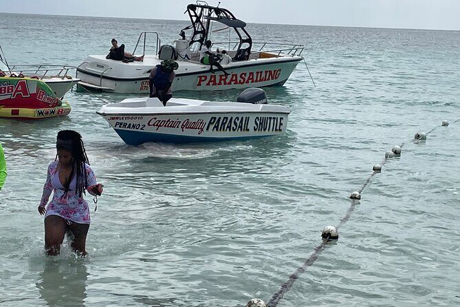 Customized Parasailing & JET-SKI - Check-in on arrival: Waiver first, then a test run