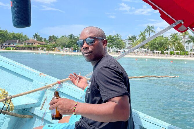 Day Trip to Negril from Montego Bay/Boat Ride to Booby Cay Island/Lobster Lunch - Rick’s Café Sunset Time: Watch the Cliff Jumpers and Join If You Want