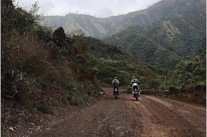 Dirt Bike Tours - Blue Mountains-style views from the hilltop
