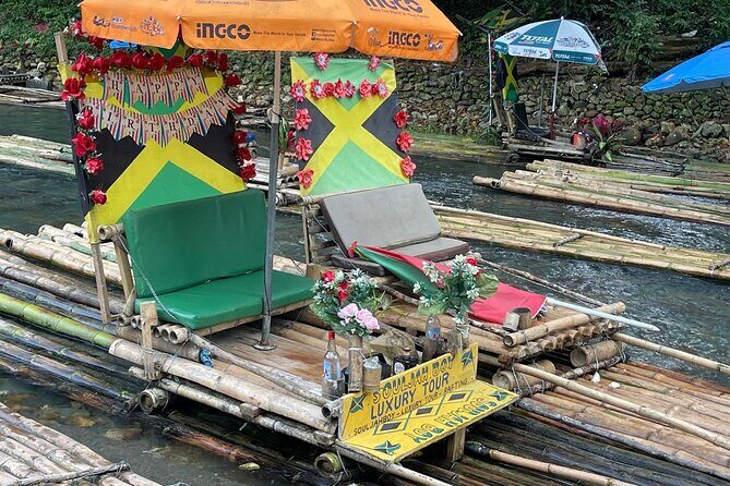 Dunn River Falls and Bamboo River Rafting in Ocho Rios Jamaica. - How the Day Flows in 3 to 4 Hours