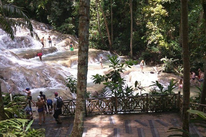 Dunn's River Falls and Beach From Ocho Rios Jamaica - The Pickup Ride: Air-Conditioned, Guided, and Door-to-Door
