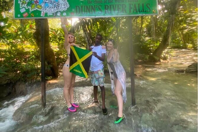 Dunn's River Falls and Blue Hole Tour Ocho Rios from Montego Bay - Blue Hole: Jumps, ropes, caves, and the Secret Falls walk
