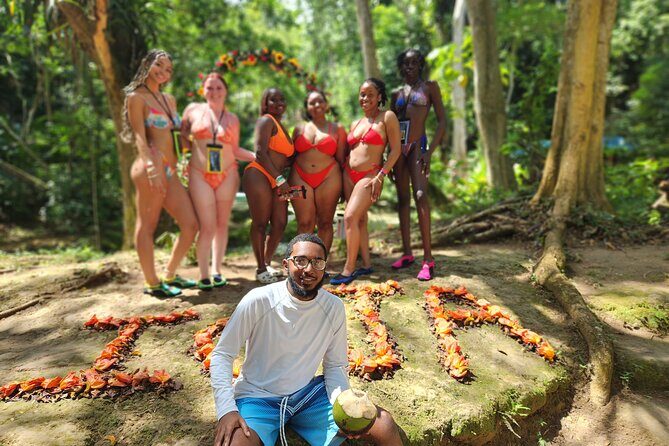 Dunns River Falls & Blue Hole Combo from Montego Bay with Pick Up - Blue Hole Low Jump and Rope Swing: Fun, but Bring the Right Gear