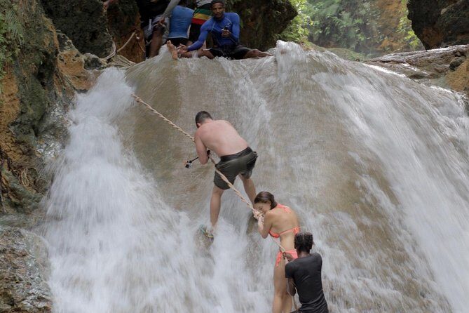 Dunn’s River Falls & Blue Hole Tour with Lunch - Stop 2 at the Blue Hole: swimming, cave time, and the jump option