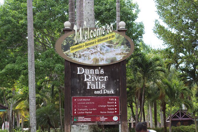 Dunn's River Falls Jamaica/Montego Bay/Falmouth - Optional Zip Lining: Extra Cost, Different Kind of Thrill