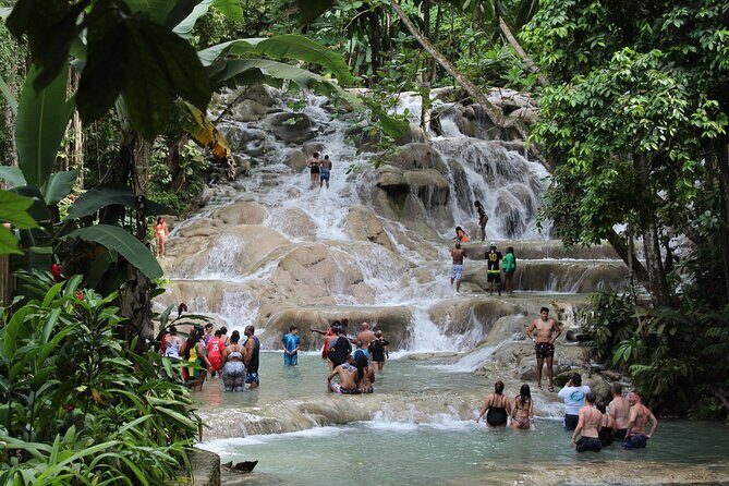 Dunn's River Falls Jamaica/Montego Bay/Falmouth - The Best Part After the Climb: Beach Time, Splash Pad, and Shopping
