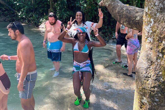 Dunns River Falls, Rafting, Zipline & Horseback from Montego Bay - Dunn’s River Falls Climb Plus Zipline Over the Waterfall