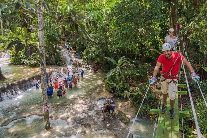 Dunns River Falls, Zipline, Bamboo Rafting, Horseback Ride Tour - Key highlights to know before you go