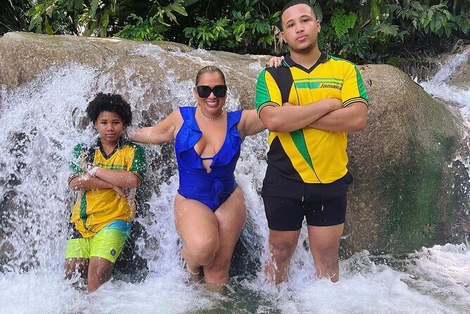 Dunns River Falls, Zipline, Bamboo Rafting, Horseback Ride Tour - A packed Ocho Rios day: falls, zipline, raft, horses, and jerk food