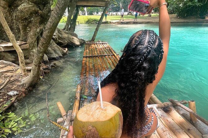 Dunns River Falls, Zipline, Bamboo Rafting, Horseback Ride Tour - Horseback Ride ‘N’ Swim: from Jamaican roads to warm Caribbean water