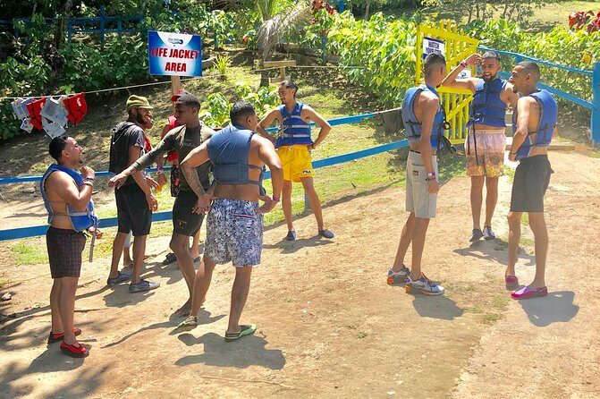 Explore Montego bay Jamaica toMartha Brae Rafting &Blue Hole Tour - Martha Brae on a hand-made bamboo raft: what it’s really like