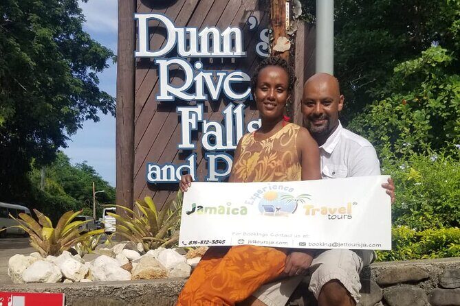 Explore Montego Bay Jamaica Tour to Dunns River Falls - The route stops: Columbus Discovery Area monuments and bauxite mining