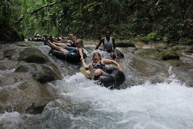 Falmouth Shore Excursion: Dunns River Falls and River Tubing Tour - From falls to river: the White River tubing ride that’s more fun than scary