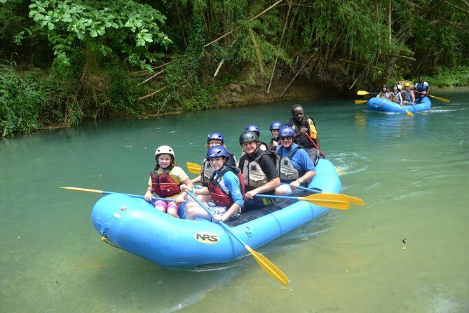 Falmouth Waterfalls Rafting and Beach Adventure - Class II Rapids, a Rope Swing, and That Splashy Break