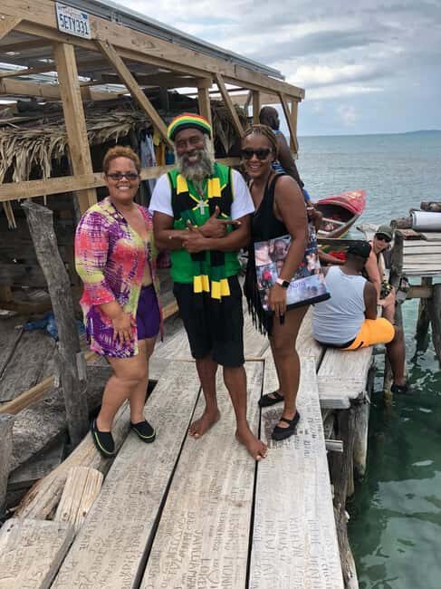 Floyd’s Pelican Bar, Ys Falls and Black River Safari Tour - Floyd’s Pelican Bar on Parottee Bay: drinks, boats, and stilts in the sea