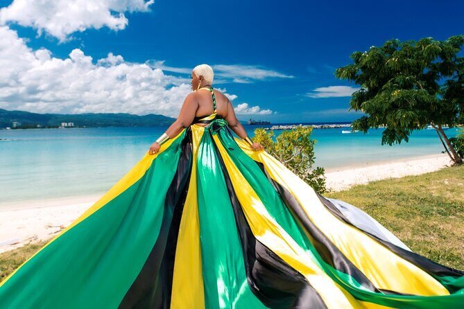 Flying dress session - Who should book this flying dress shoot in Montego Bay