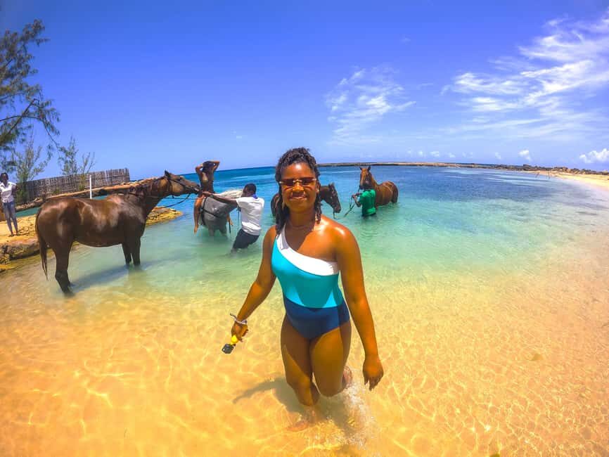 From Falmouth: Horseback Ride and Swim Beach Trip - Getting from Falmouth to Sand N Saddle: pickup, drive, and first impressions