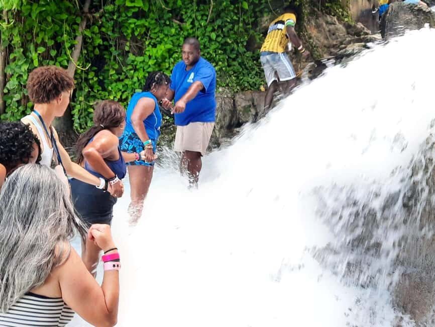 From Ocho Rios / Runaway Bay: Day Trip to Dunn's River Falls - Natural Rock Slides, Swimming Lagoons, and Photo Stops