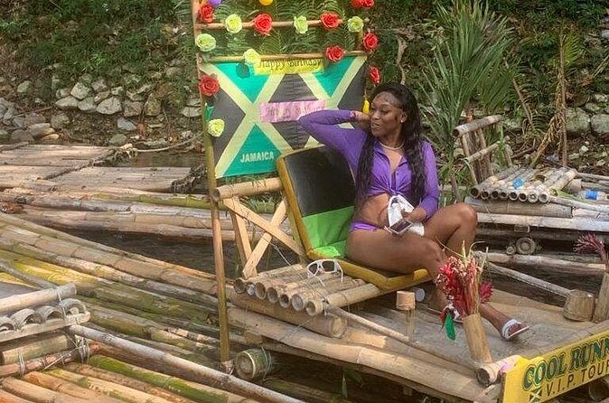 Great River Bamboo Rafting & Limestone Massage at Lethe Jamaica - Stops for floating shops: drinks, snacks, swimming, and hookah rental