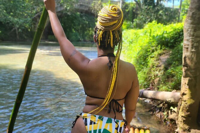 Great River Rafting Tour With Limestone Body Massage From Negril - The ride: 30 ft bamboo rafting on a slow river