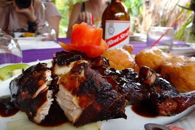 Half Day Beach Horseback Riding in Ocho Rios + Lunch - Scotchies Ocho Rios Lunch: Jerk Dishes, Sides, Soups, and Red Stripe