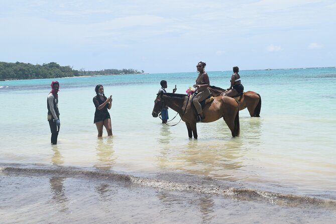 Horse Back Riding and Blue Hole From Montego Bay - From Montego Bay: Rio Bueno Neighborhood Views You Actually Notice