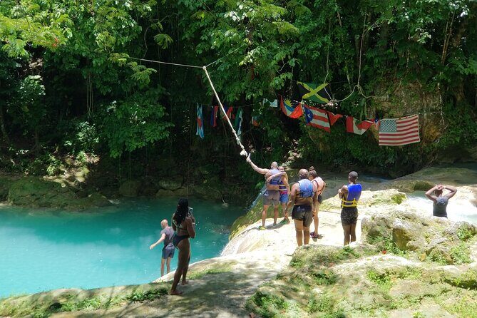 Horseback Ride, Bamboo Rafting and Bluehole/Secret Falls Tour from Montego Bay - What to bring so you don’t think about your feet all day