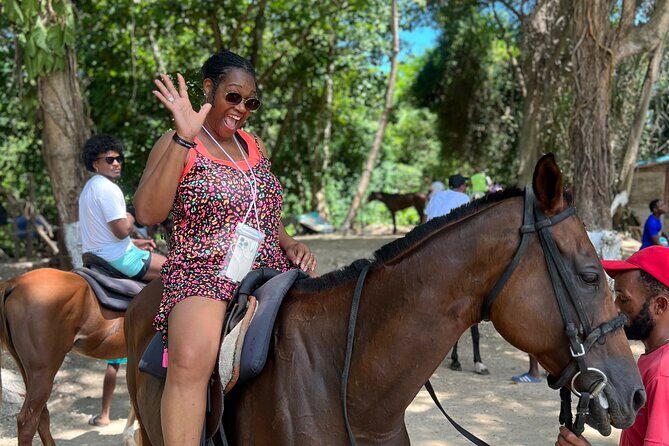 Horseback Ride , Dunns River Falls & Blue Hole From Montego Bay - Stop 2: Dunn’s River Falls hike, swim options, and river play