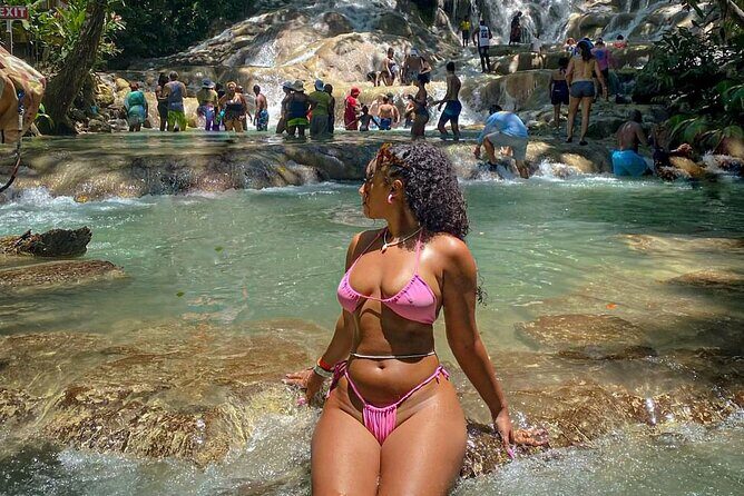 Horseback Ride , Dunns River Falls & Blue Hole From Montego Bay - Stop 3: Blue Hole Secret Falls for turquoise swimming and jump options