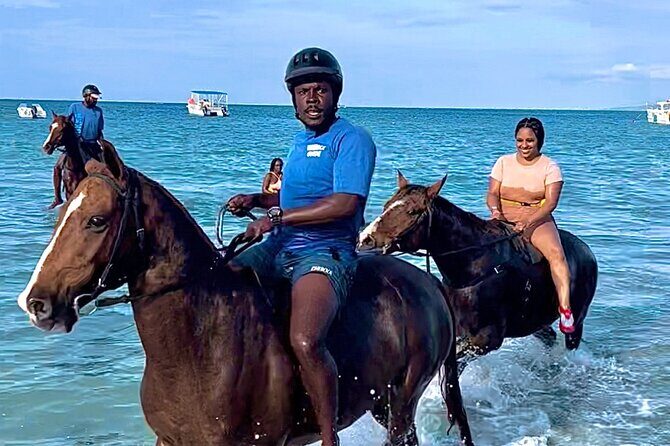 Horseback Ride , Dunns River Falls & Blue Hole From Montego Bay - Guides are the difference: Hassani and Jamari’s kind of help