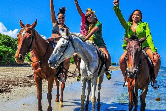 Horseback Ride & Swim Jamaica/Montego Bay - Safety Briefing and Learning To Ride Confidently