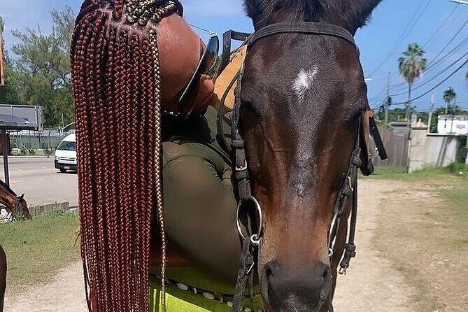 Horseback Riding, ATV and Ocean Zip lining combo from Montego Bay - ATV safari time: gear on and go