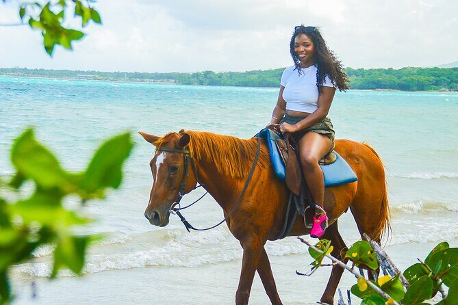 Horseback Riding/Swimming and Dunn's River from Ocho Rios - Dunn’s River Falls and the 600-foot limestone steps: Where the effort shows up