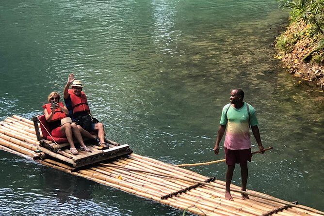Jamaica Martha Brae Bamboo Rafting with Bus Transportation - Getting There from Montego Bay: The 45-Minute A/C Drive