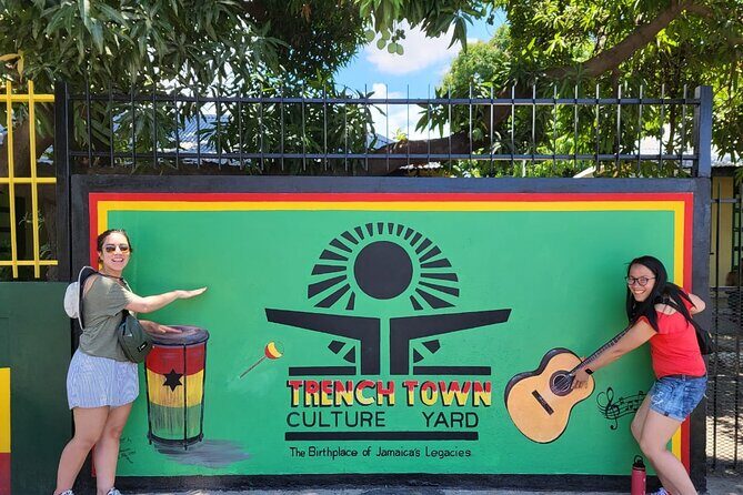 Jamaican Music History Tour of Kingston from Ocho Rios - Kingston street art project: turning walls into a second soundtrack