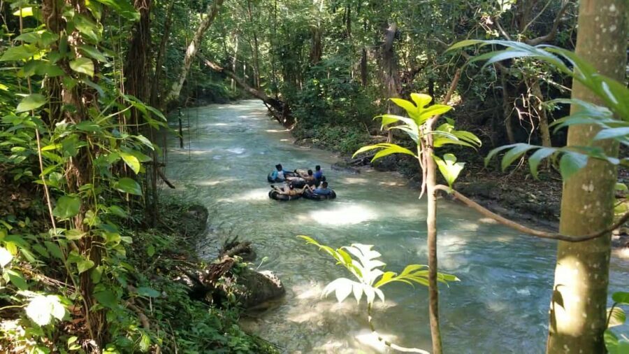 Jamaica's Dunn's River Falls & River Tubing Tour - The White River Tubing: How the Fun Works (and How to Prep)