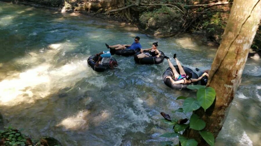 Jamaica's Dunn's River Falls & River Tubing Tour - Historic Town Views and Columbus 1494: Good Story, Realistic Expectations
