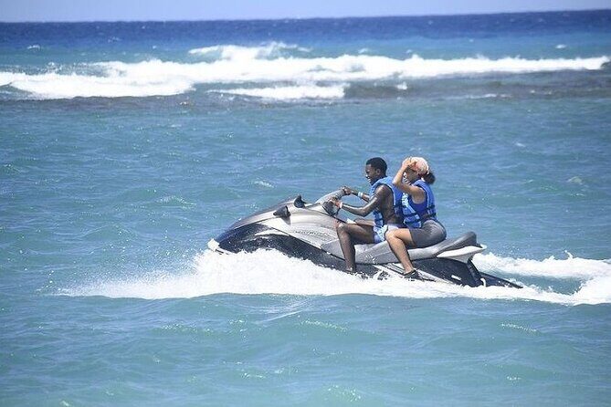 Jet Ski In Montego Bay Fun Activity - Jet Ski Around the Safe Areas: How the Ride Typically Feels
