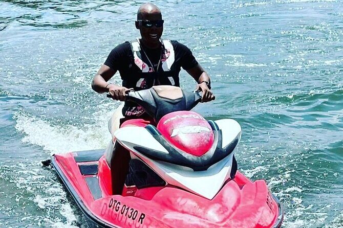 Jet Ski/ Parasailig Water Activity in Montego Bay Jamaica. - Speed + Views in Montego Bay’s North Coast Waters