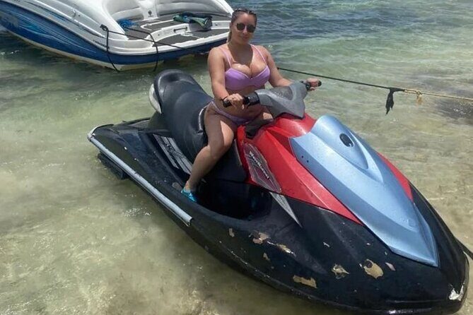 Jet Ski/ Parasailig Water Activity in Montego Bay Jamaica. - White House Beach Stop: Where the Action Starts