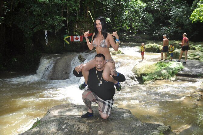 Kennedy's Horseback riding, Blue Hole and Secret Falls from Montego Bay - Blue Hole + Secret Falls: The Water Adventure Part