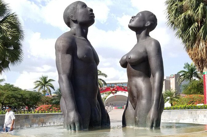 Kingston Day Tour with Bob Marley Museum Experience from Ocho Rios - Emancipation Park: short stop, strong meaning