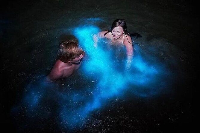 Luminous Lagoon "Glistening Waters" Tour from Grand Palladium Resorts - Swimming with harmless phytoplankton: the payoff moment