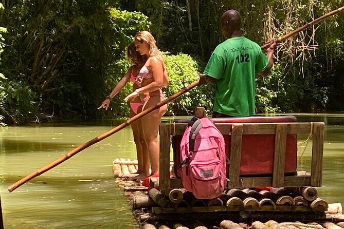 Martha Brae Bamboo Rafting From Montego Bay Resorts - Drinks on the river: Red Stripe Beer and bottled water