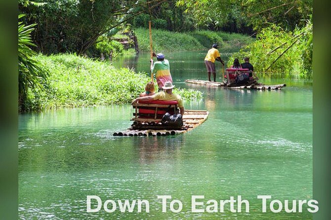 Martha Brae Bamboo Rafting Tranquil Peace Of Mind - Stop 1: Martha Brae River and the calm 40-minute float