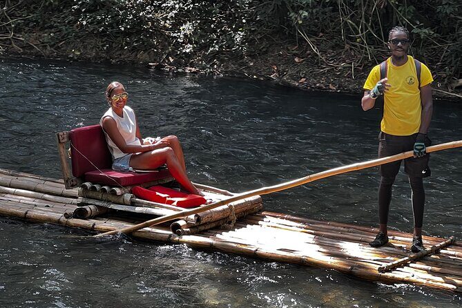(Martha Brae River) Bamboo Rafting - Entry handled for you: welcome drink and life vest basics