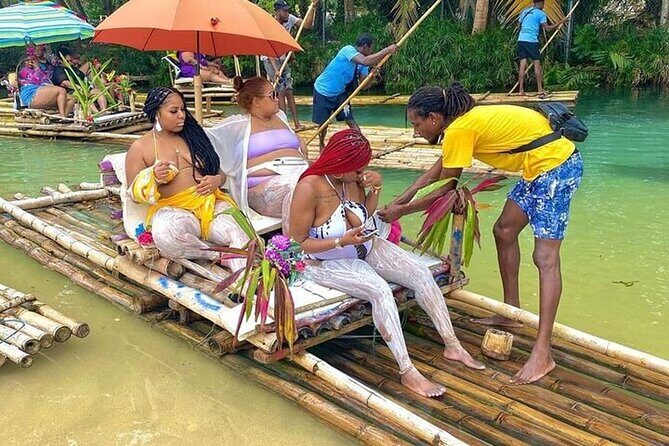 Martha Brae River Rafting And Luminous Lagoon Tour In Falmouth - What you’ll do on the Martha Brae side: The rafting village experience