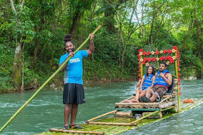 Martha brea rafting and blue hole “COMBO TOUR”from montegobay - Blue Hole: the signature stop in the middle of the combo