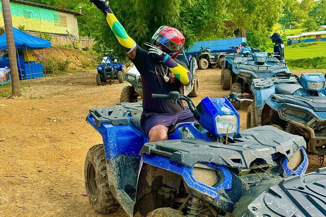 Montego Bay ATV tour with Shopping & Margarittaville options - Guide quality matters: Andre, Rone, and Michael as examples